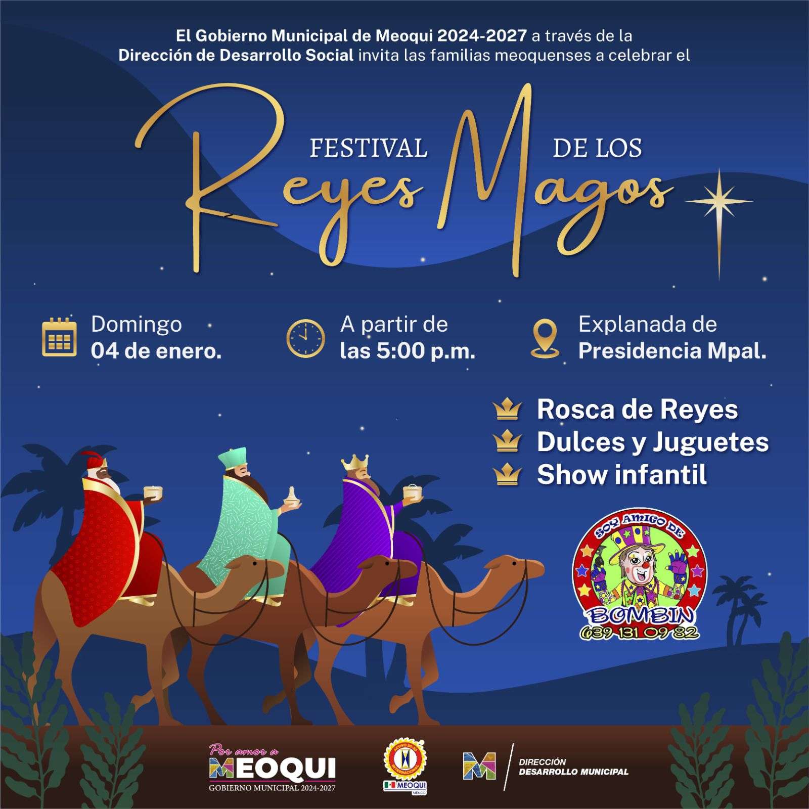 Invitan a disfrutar la Mega Rosca de Reyes en Meoqui | El Bordo