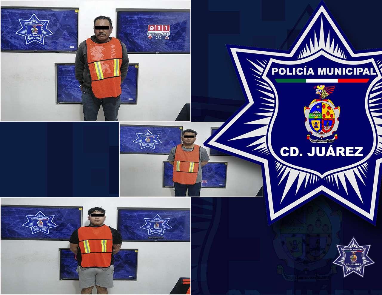Arrestan a tres por violencia familiar | El Bordo