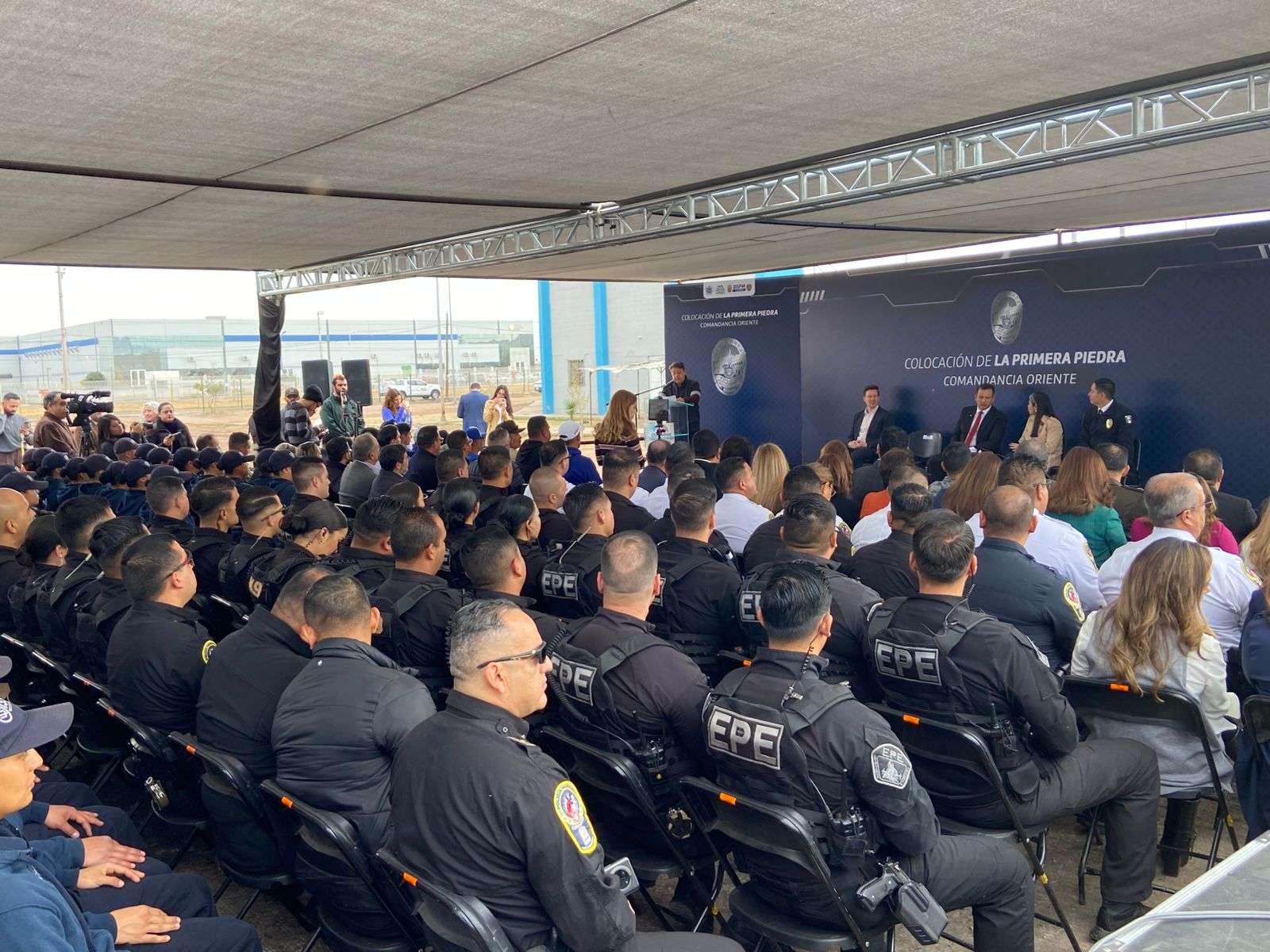 Arranca Marco Bonilla la construcción de la Comandancia Oriente | El Bordo