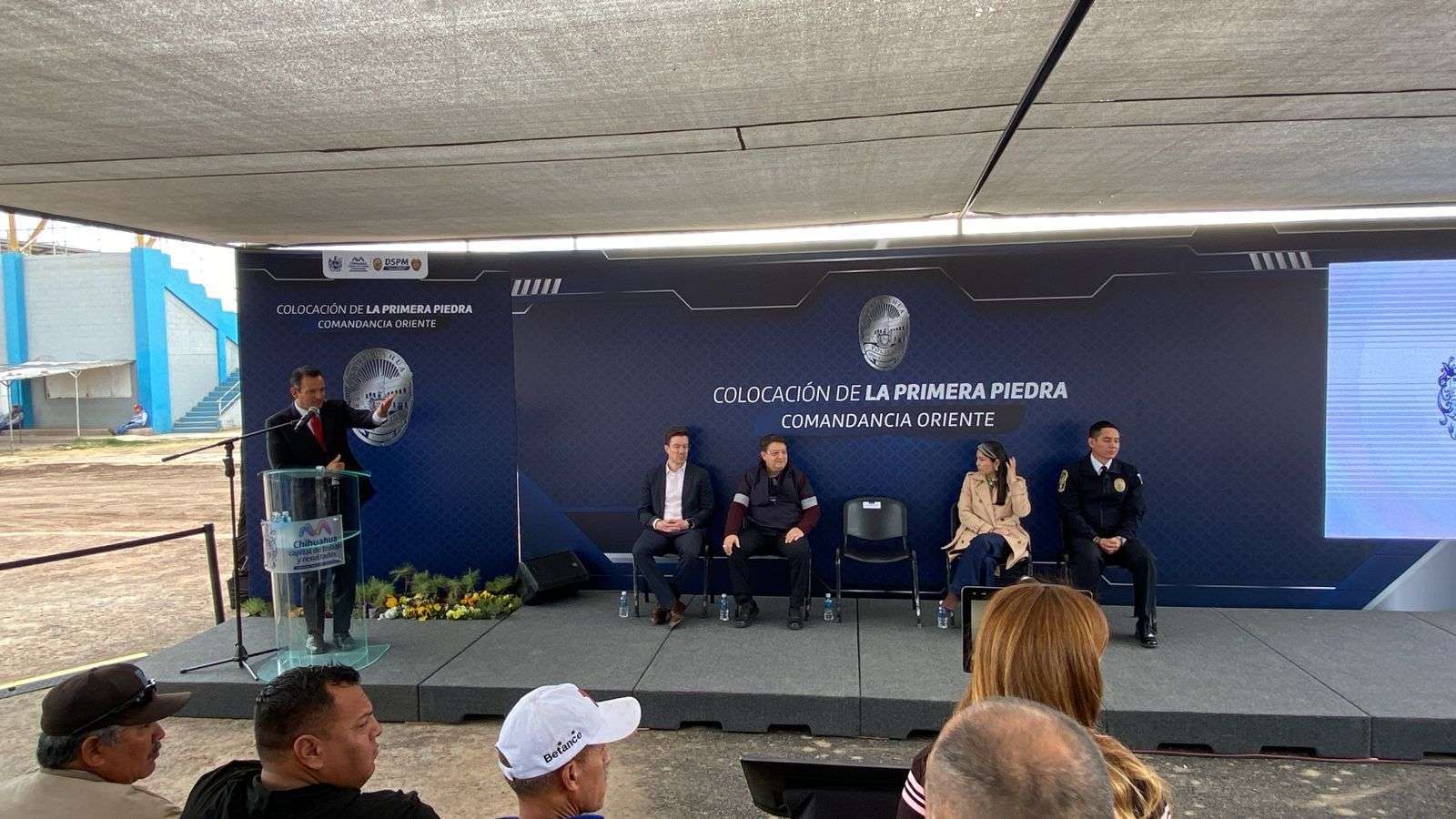 Arranca Marco Bonilla la construcción de la Comandancia Oriente | El Bordo