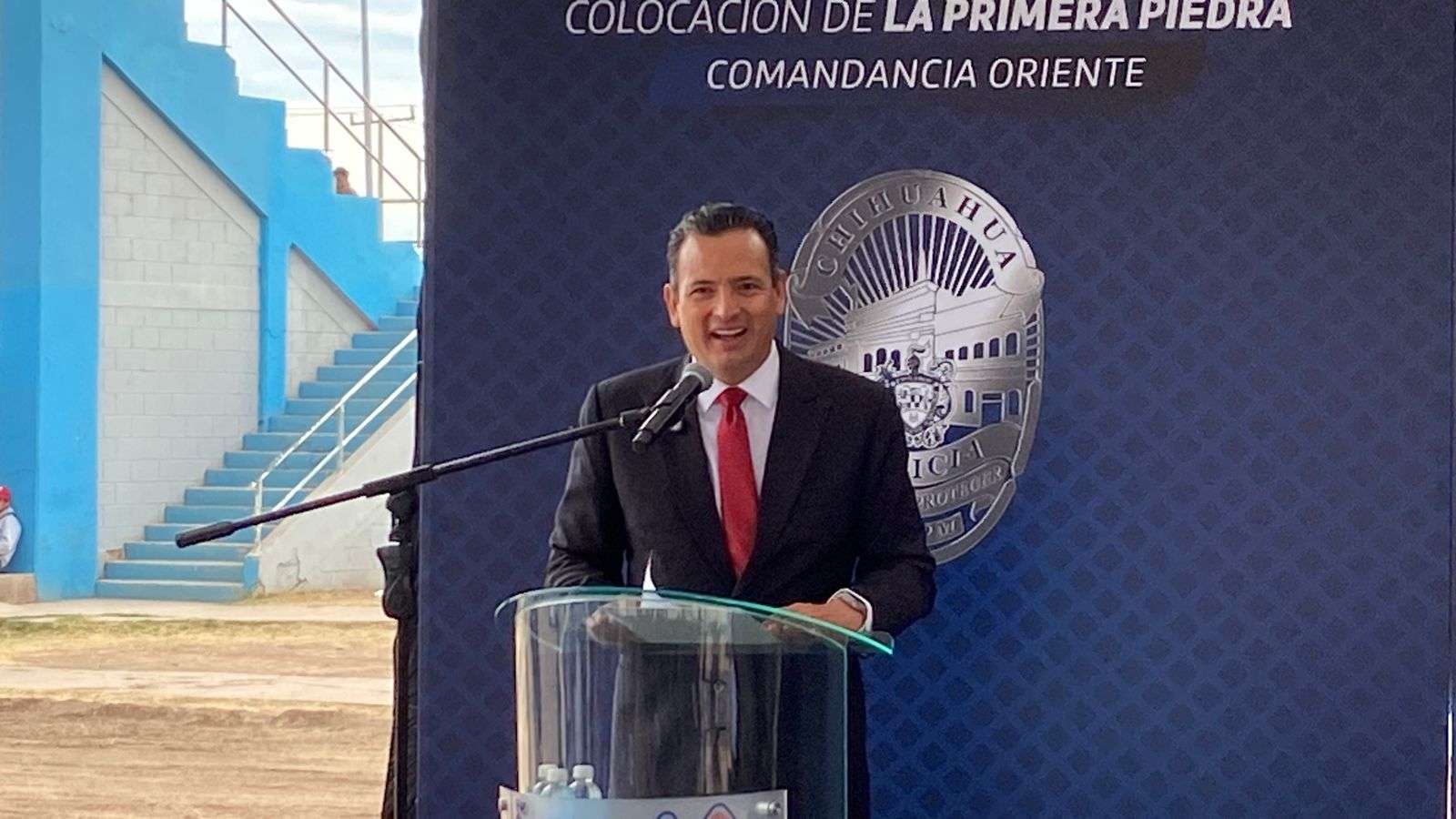 Arranca Marco Bonilla la construcción de la Comandancia Oriente | El Bordo