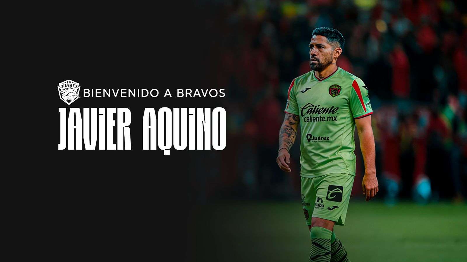 Se incorpora Javier Aquino a Los Bravos 