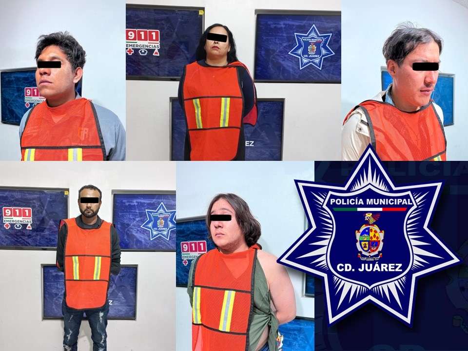 Arrestan a cinco personas acusadas por el delito de violencia familiar ...