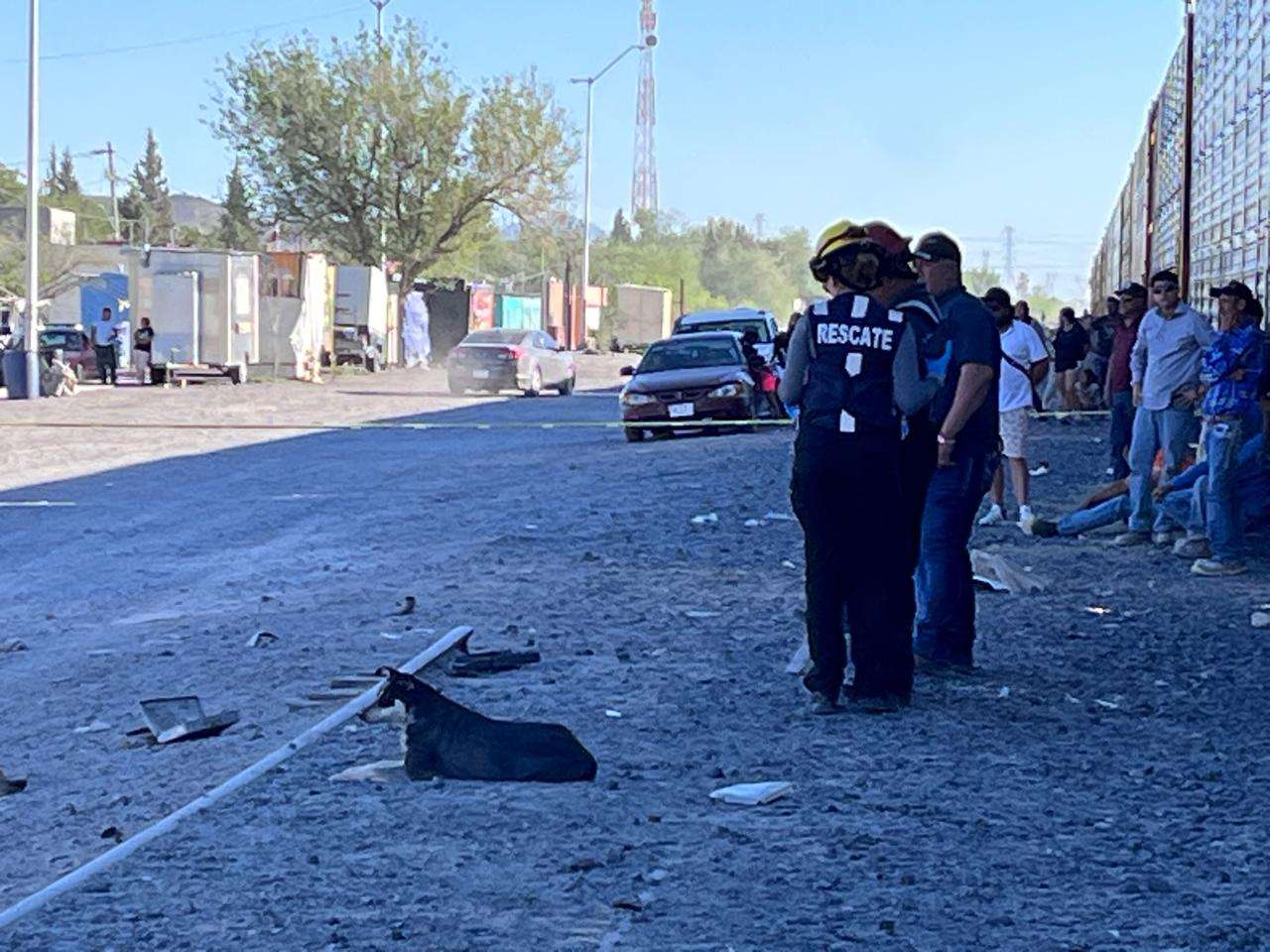 Muere hombre tras ser embestido por tren al intentar ganarle el paso ...