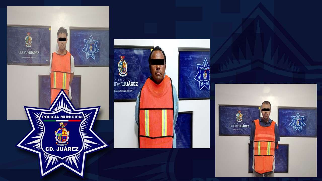 Detienen a tres con orden de aprehensión vigente