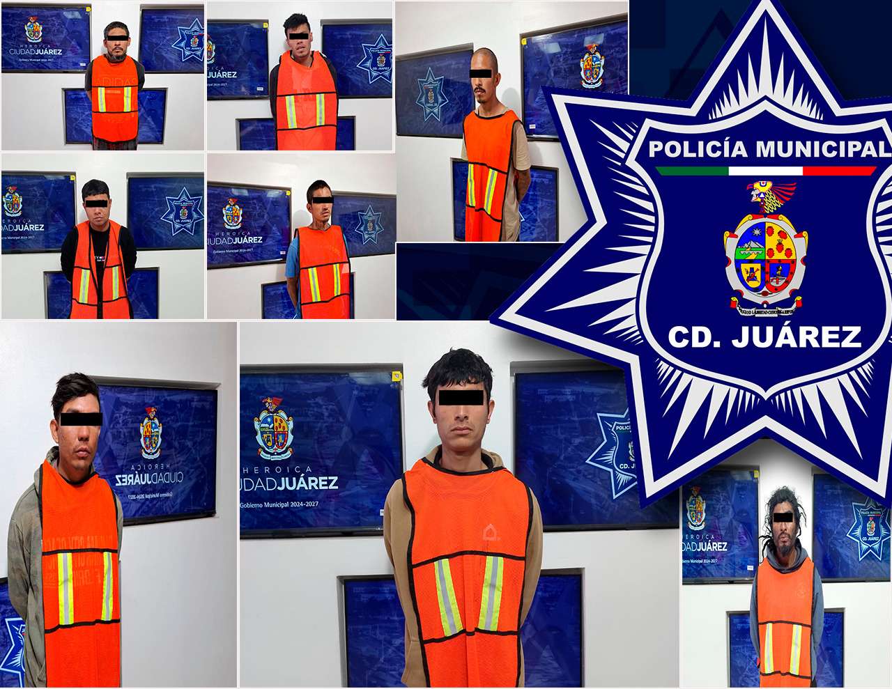 Tenían cuentas con la ley; detienen a ocho personas | El Bordo