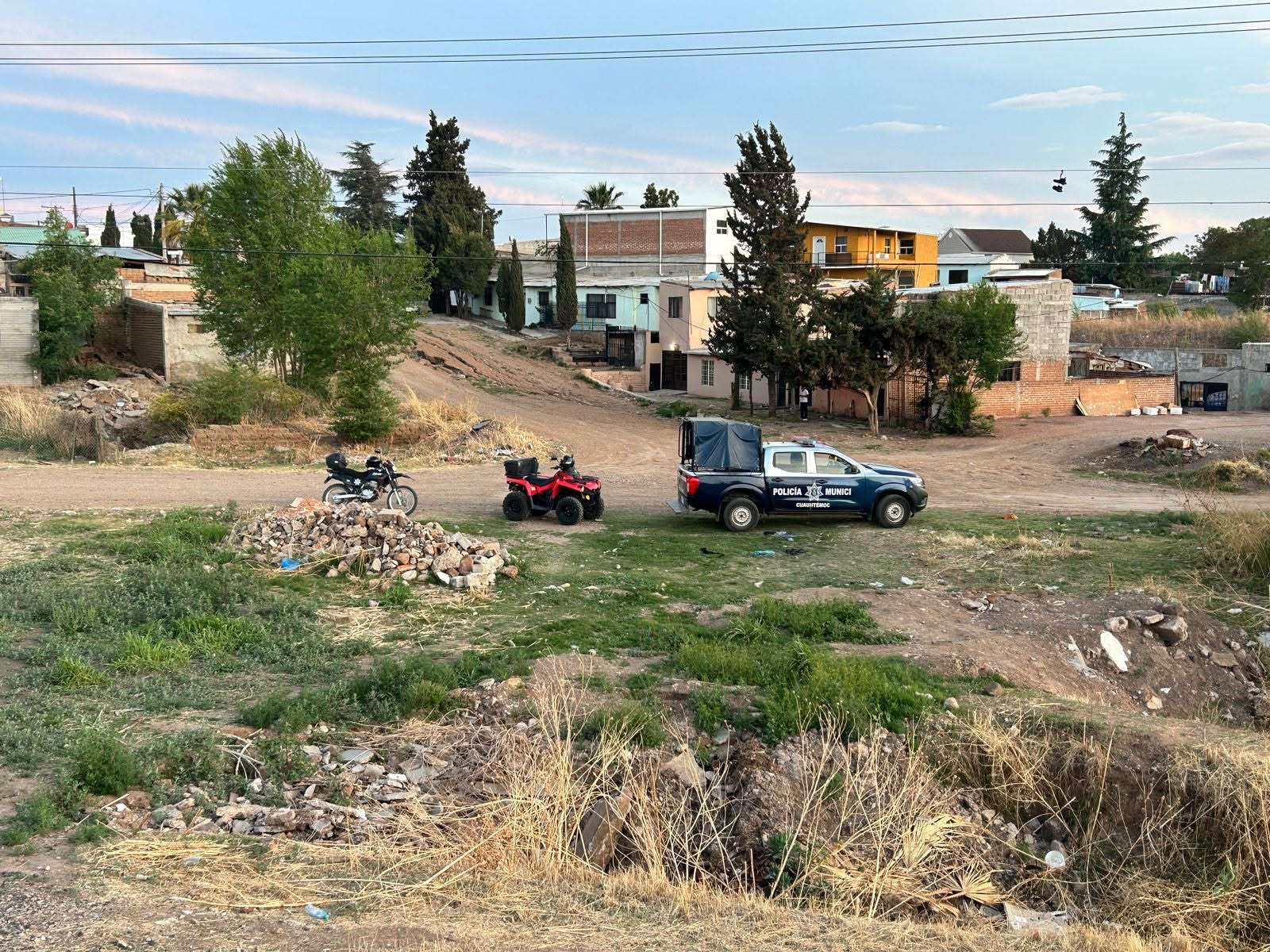 Despliegan operativo en Nonoava por reporte de enfrentamiento armado