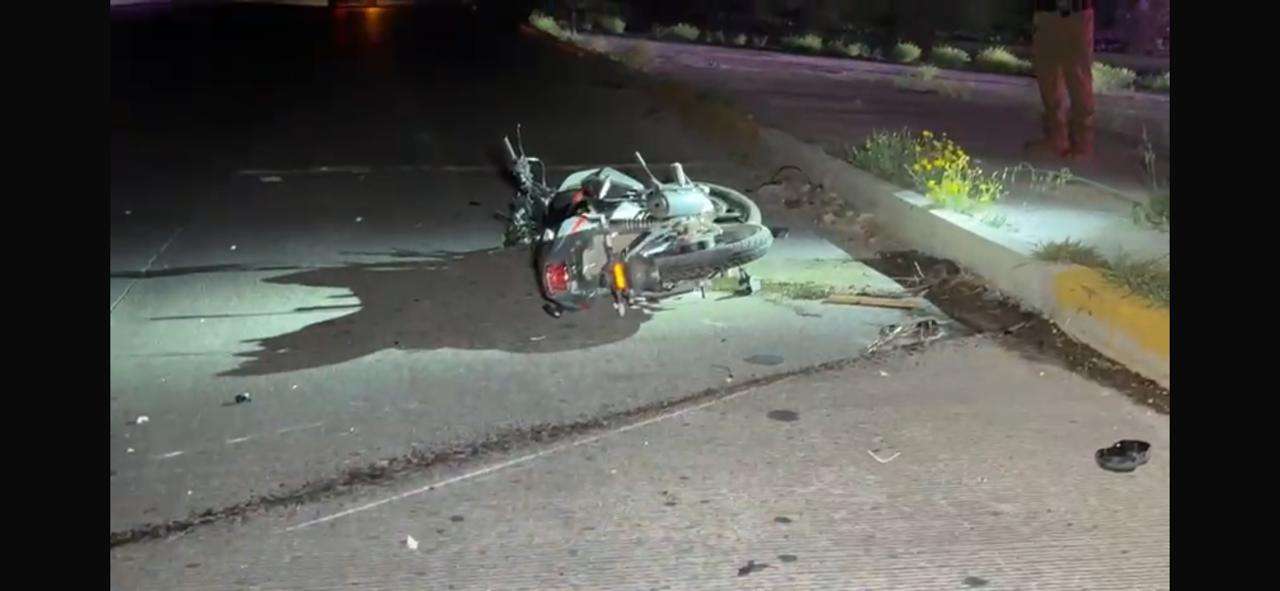 Muere motociclista tras chocar en el Camino Real | El Bordo