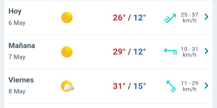 Día soleado con temperatura hasta 26°C en Juárez 