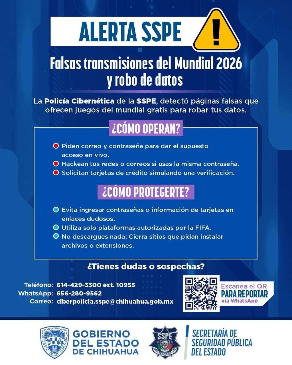 Alertan por fraudes con falsas transmisiones del Mundial