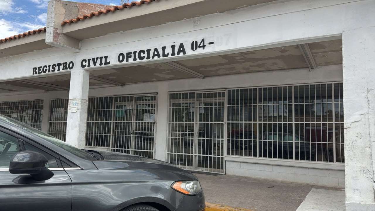 Cierran temporalmente Oficialía Aztecas del Registro Civil