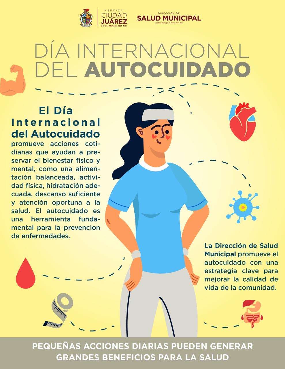Invita Municipio a fortalecer hábitos saludables