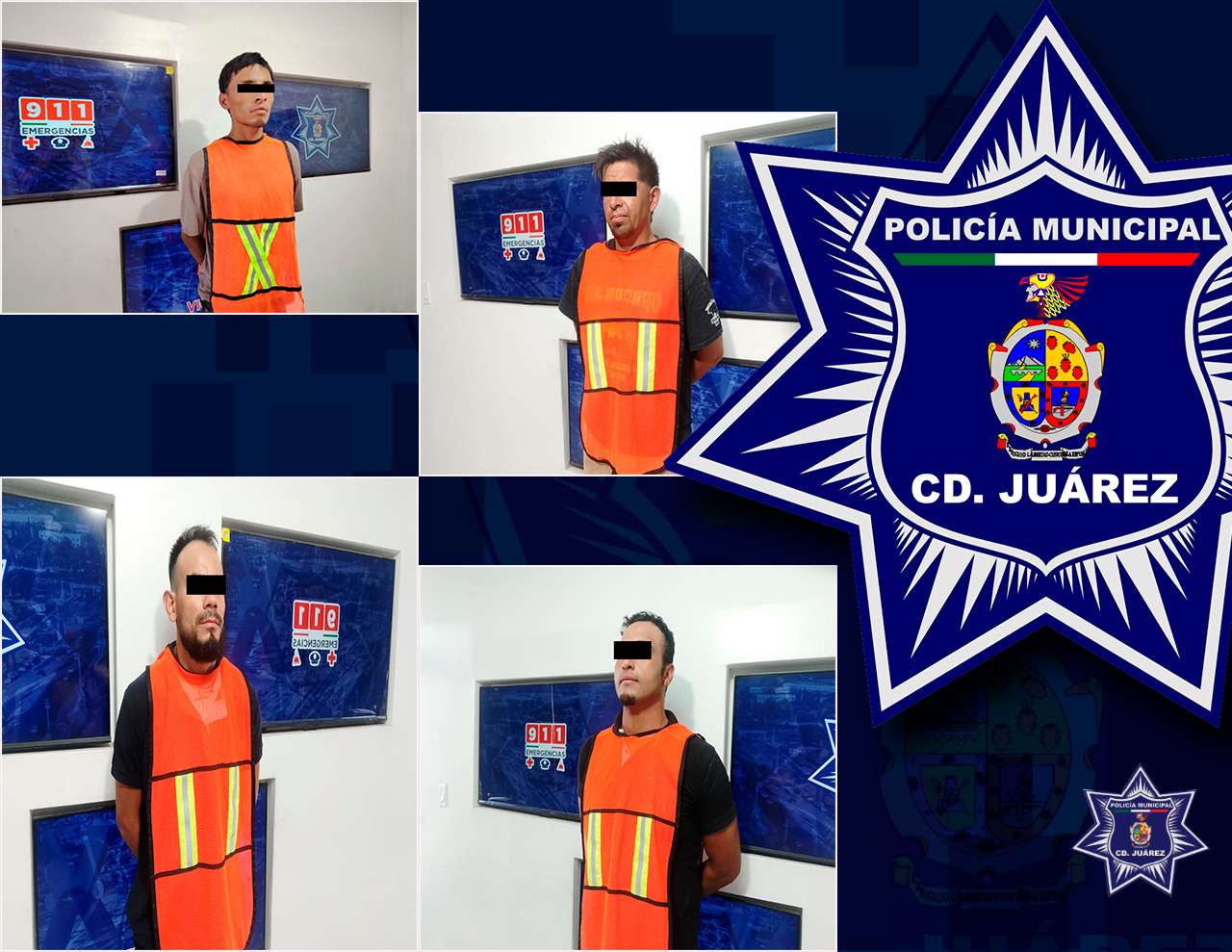 Detienen a cuatro prófugos de la justicia