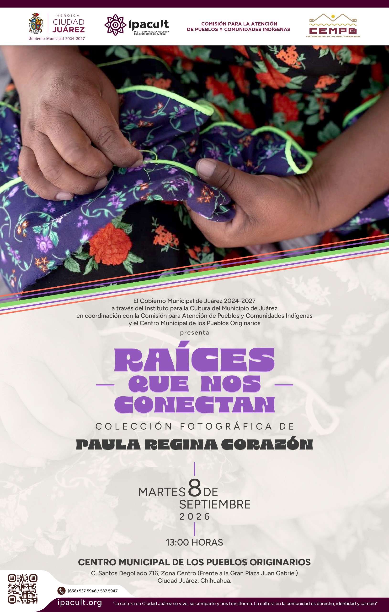 Inauguran exposición fotográfica sobre mujeres indígenas