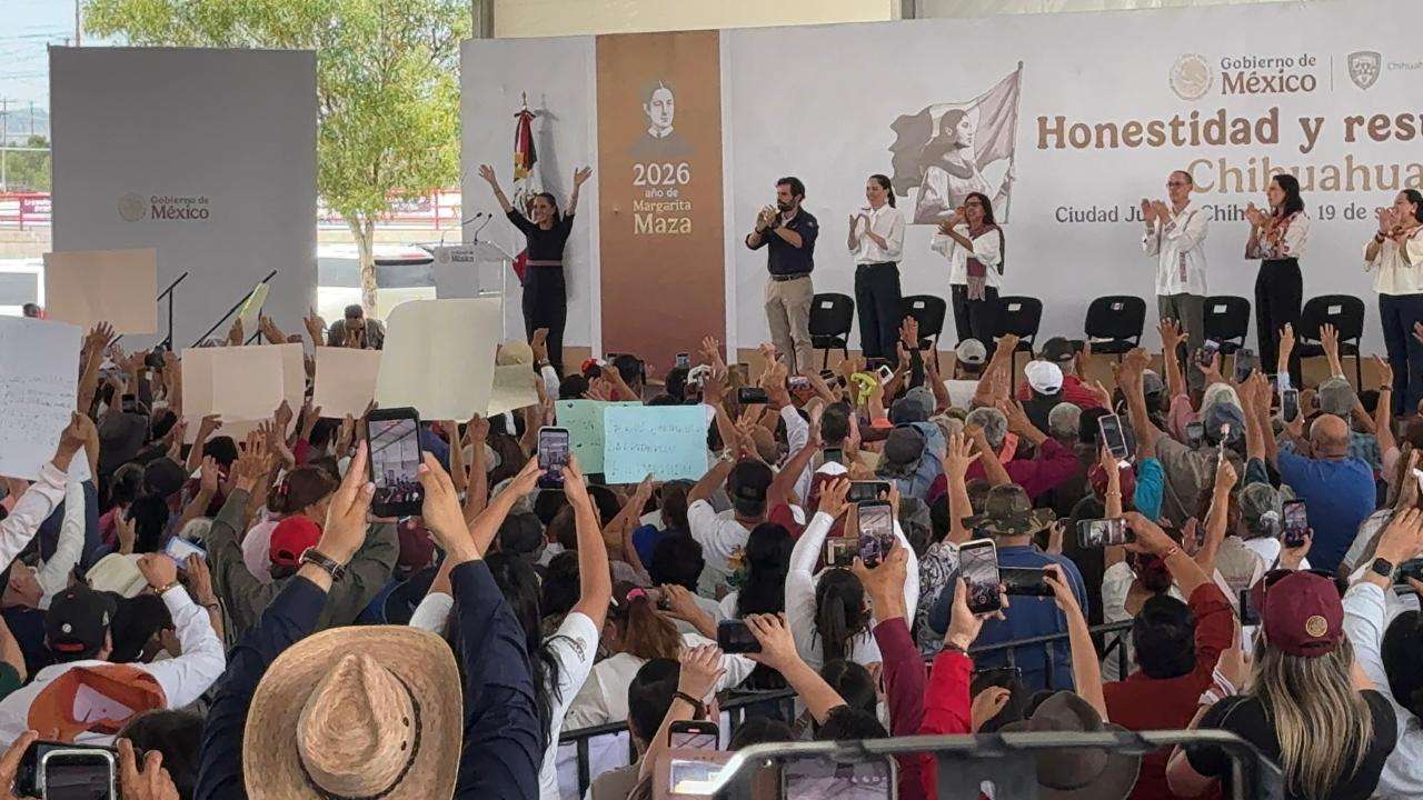 Destaca Andrea Chávez visita de Sheinbaum en la ciudad