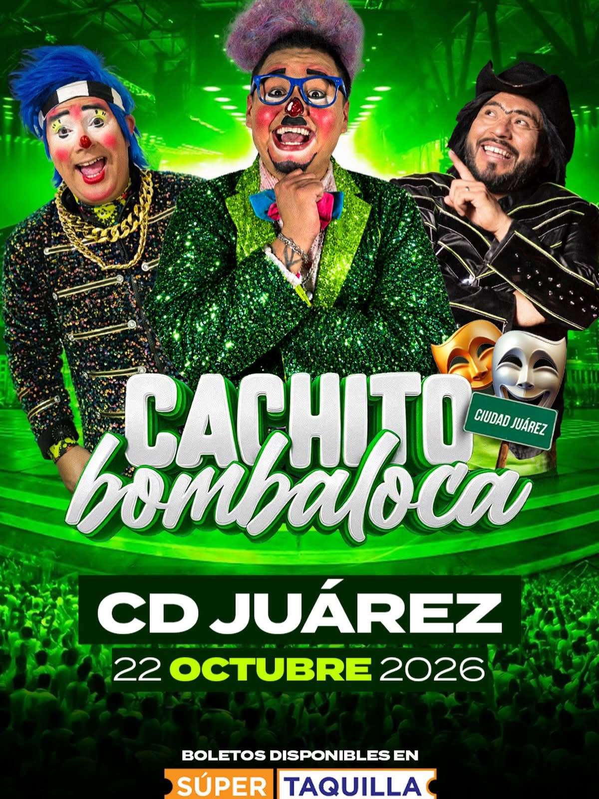 Se presenta aquí en Octubre Cachito Bombaloca